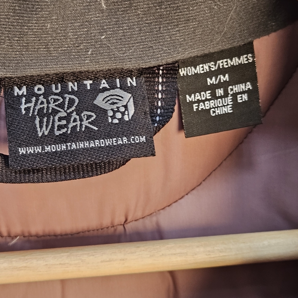 Mountain Hardware Puffer Jacket Medium Mauve - image 3